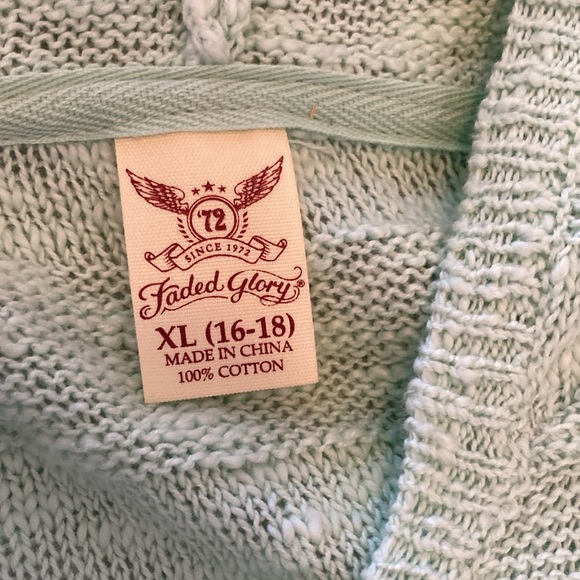 NWOT Extra long hoodie sweater - Picture 7 of 12